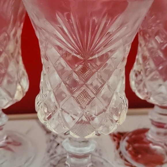 NEW Set of 6 crystal 4 oz wine goblets - Picture 4 of 8